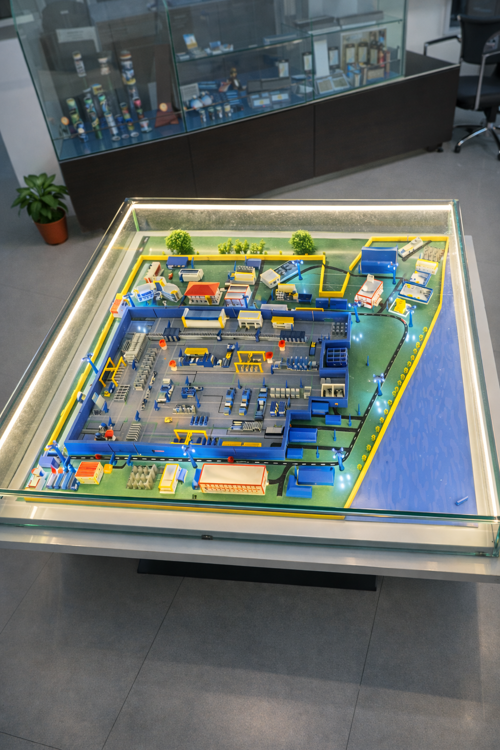 3D MINIATURE FOR HINDALCO HIRAKUD FRP